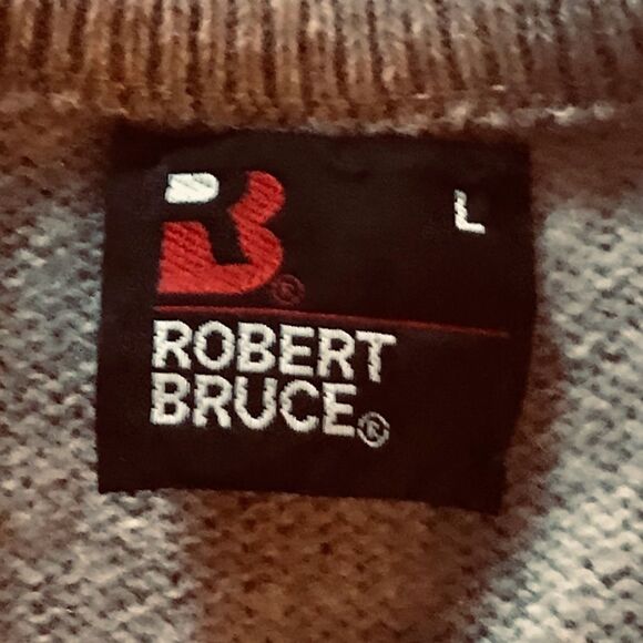 VTG Wool Sweater Tan L - Picture 3 of 5